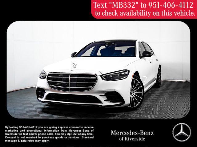 used 2021 Mercedes-Benz S-Class car, priced at $71,500