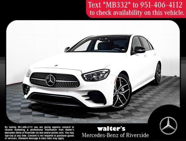 used 2022 Mercedes-Benz E-Class car, priced at $39,999