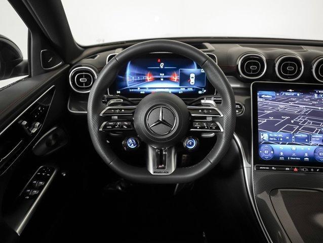 new 2024 Mercedes-Benz AMG C 43 car, priced at $67,700