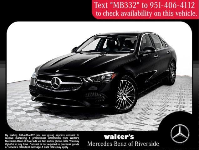 used 2022 Mercedes-Benz C-Class car, priced at $36,998