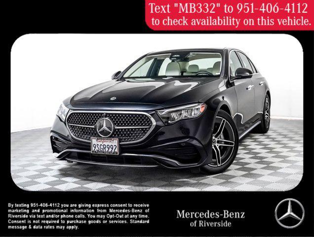 used 2025 Mercedes-Benz E-Class car, priced at $56,991