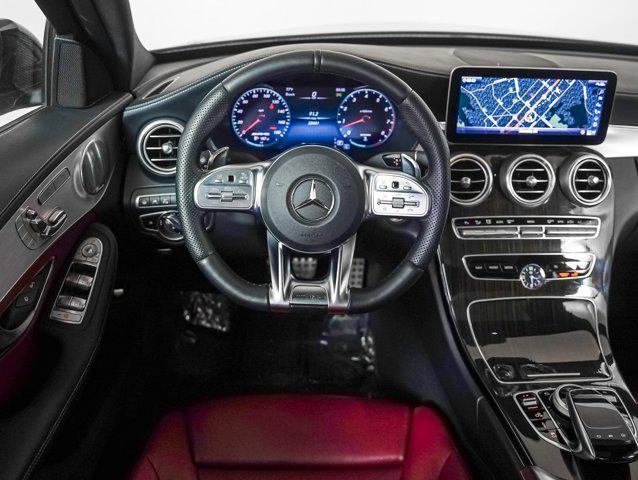 used 2020 Mercedes-Benz AMG C 43 car, priced at $40,988