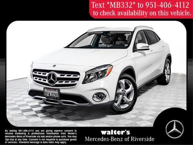 used 2019 Mercedes-Benz GLA 250 car, priced at $22,998