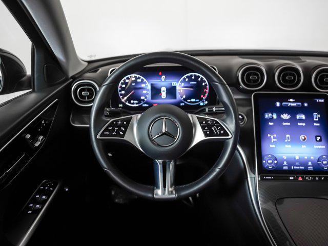 used 2022 Mercedes-Benz C-Class car, priced at $34,997