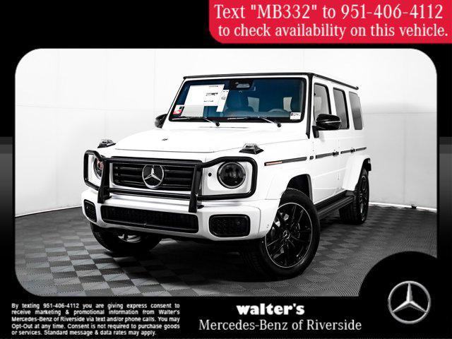 new 2025 Mercedes-Benz G-Class car, priced at $168,565