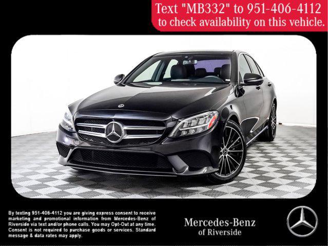 used 2021 Mercedes-Benz C-Class car, priced at $26,911