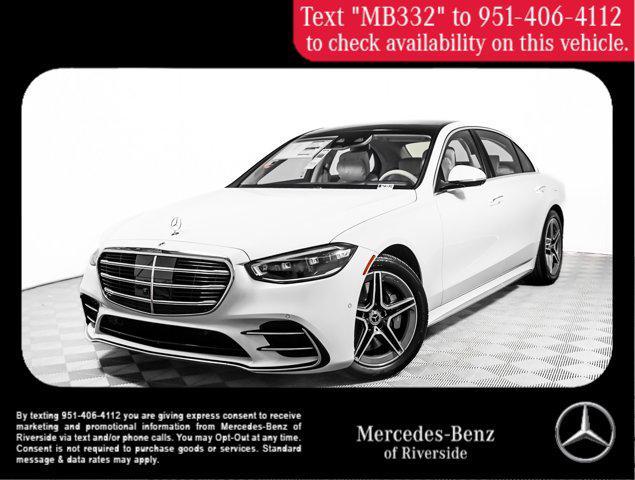 new 2024 Mercedes-Benz S-Class car, priced at $135,615