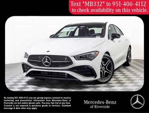 new 2026 Mercedes-Benz CLA 250 car, priced at $53,960
