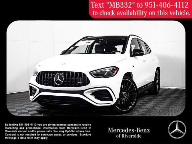 new 2025 Mercedes-Benz AMG GLA 35 car, priced at $66,125