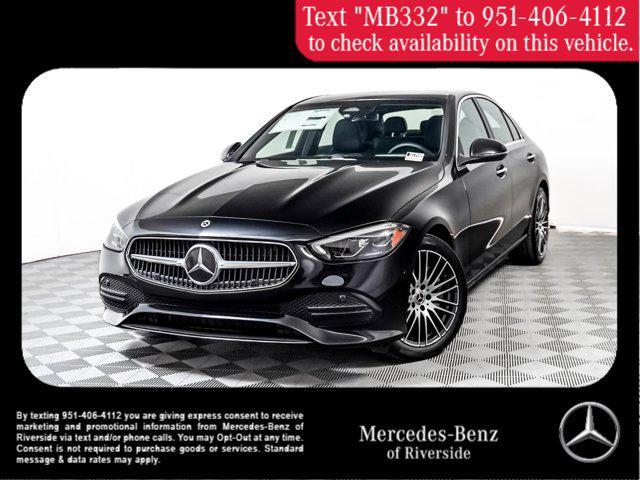 new 2025 Mercedes-Benz C-Class car, priced at $50,145