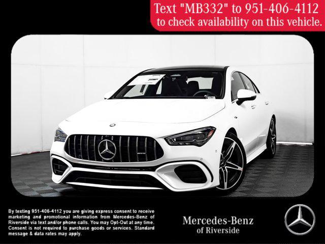 new 2026 Mercedes-Benz AMG CLA 45 car, priced at $70,505