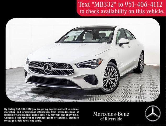new 2026 Mercedes-Benz CLA 250 car, priced at $47,185