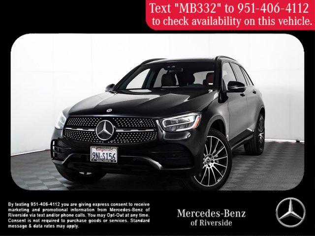 used 2022 Mercedes-Benz GLC 300 car, priced at $34,997