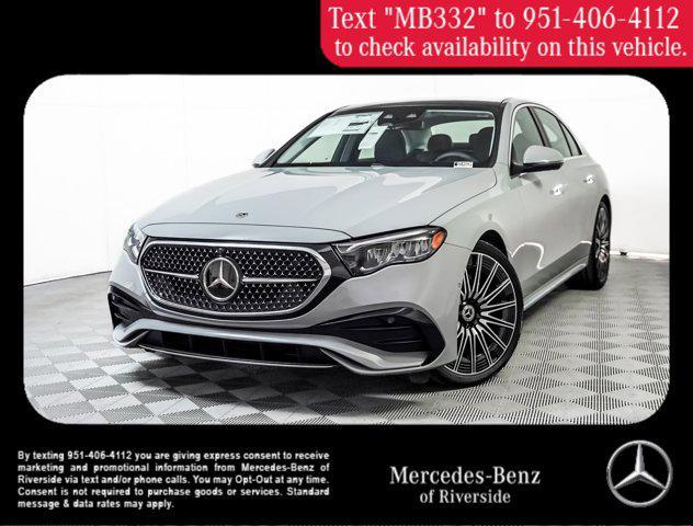 new 2026 Mercedes-Benz E-Class car, priced at $75,055