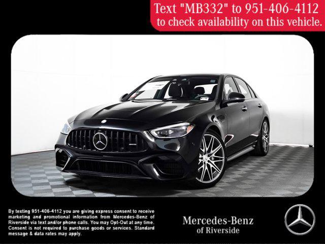 new 2025 Mercedes-Benz AMG C 63 car, priced at $94,690