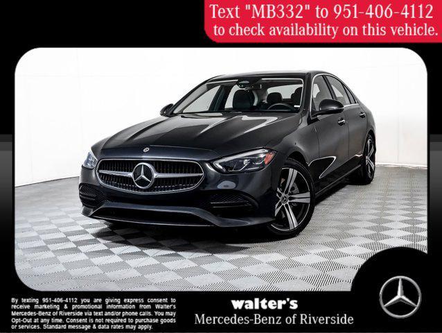 used 2022 Mercedes-Benz C-Class car, priced at $34,585