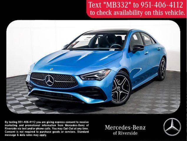 new 2025 Mercedes-Benz CLA 250 car, priced at $52,525