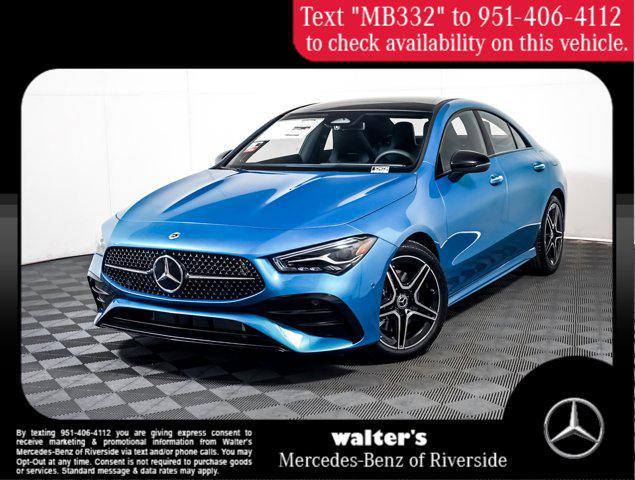 new 2025 Mercedes-Benz CLA 250 car, priced at $52,525