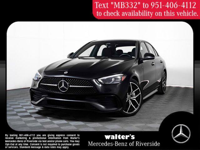 used 2023 Mercedes-Benz C-Class car, priced at $33,911