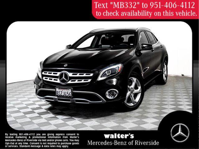 used 2018 Mercedes-Benz GLA 250 car, priced at $21,997