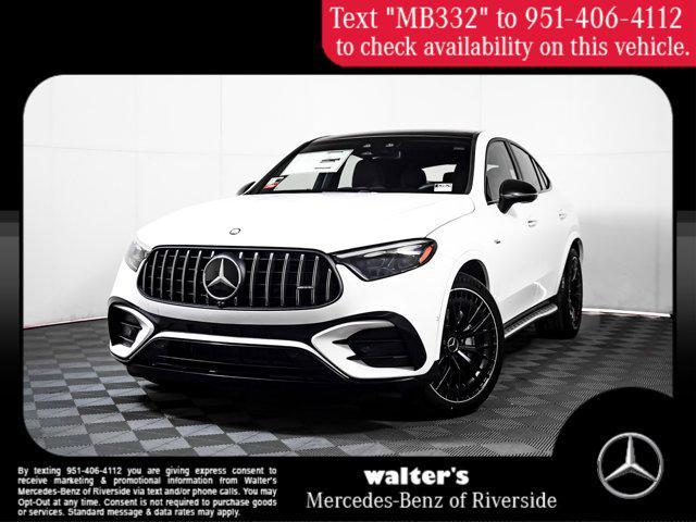 new 2025 Mercedes-Benz AMG GLC 43 car, priced at $85,300