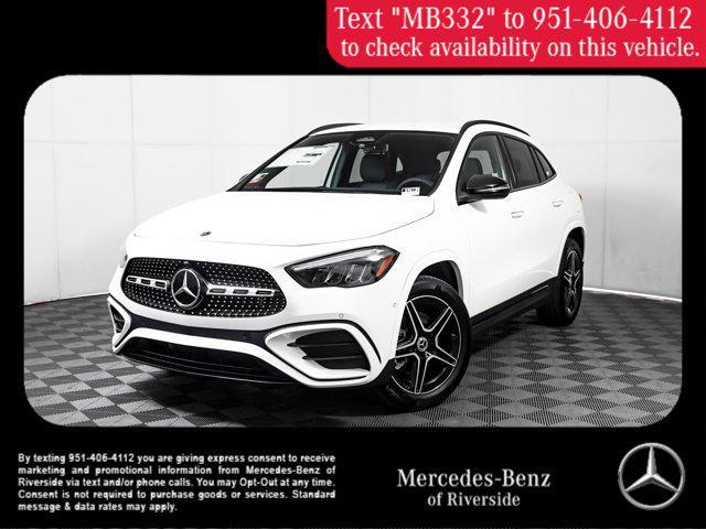 new 2025 Mercedes-Benz GLA 250 car, priced at $49,175