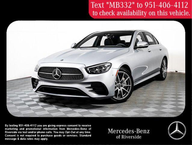 used 2021 Mercedes-Benz E-Class car, priced at $34,998