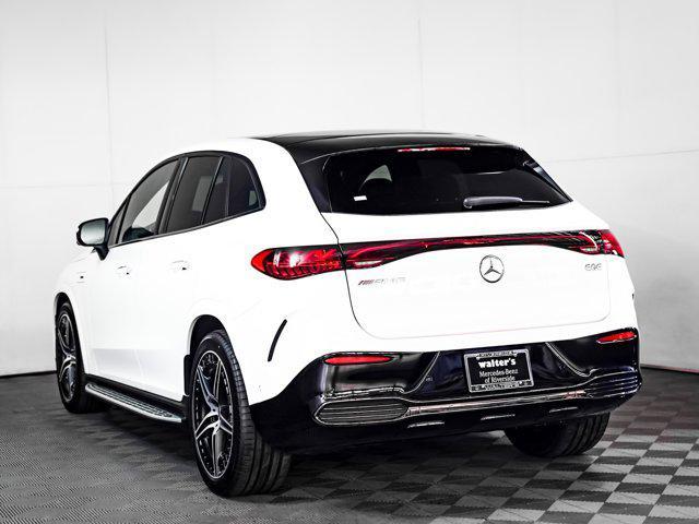 new 2025 Mercedes-Benz AMG EQE car, priced at $116,595