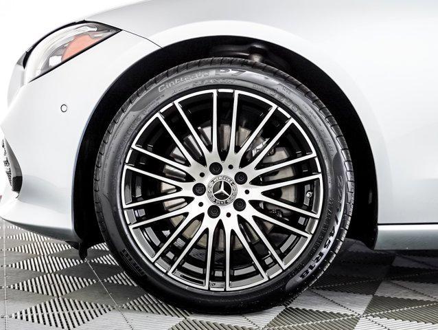 used 2022 Mercedes-Benz C-Class car, priced at $34,998