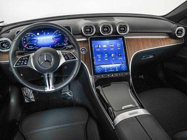 used 2022 Mercedes-Benz C-Class car, priced at $34,998