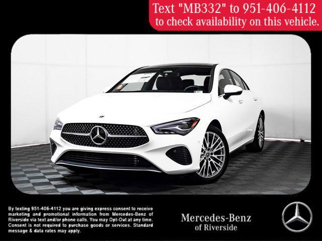 new 2025 Mercedes-Benz CLA 250 car, priced at $48,085