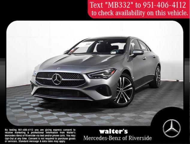 new 2025 Mercedes-Benz CLA 250 car, priced at $47,185