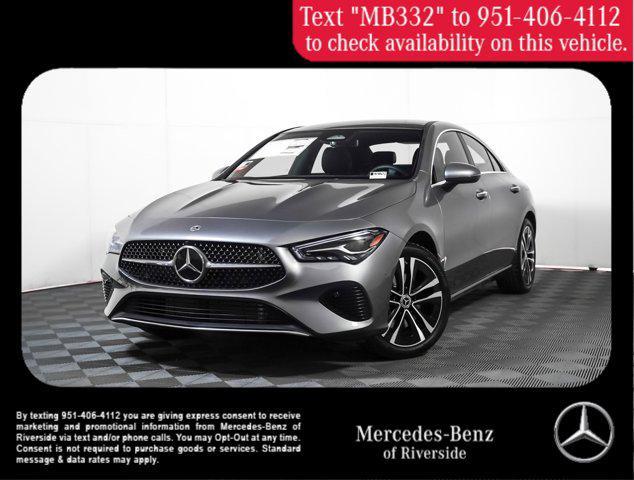 new 2025 Mercedes-Benz CLA 250 car, priced at $47,185