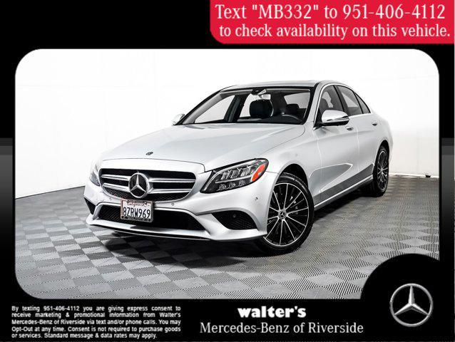 used 2020 Mercedes-Benz C-Class car, priced at $26,761