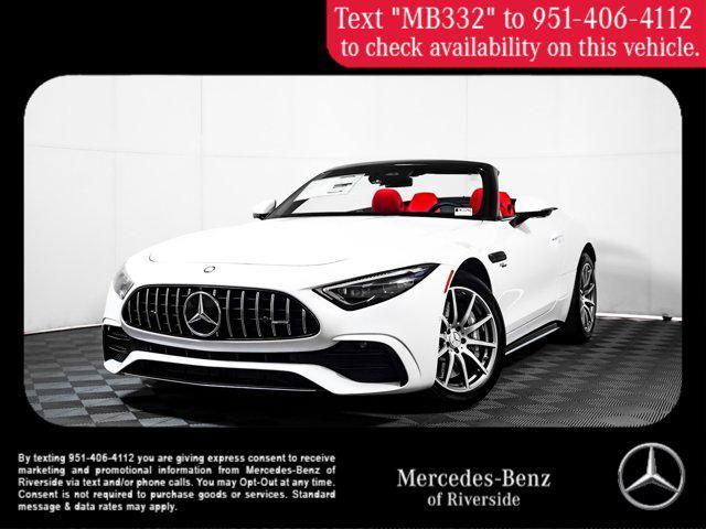 new 2025 Mercedes-Benz AMG SL 43 car, priced at $115,335