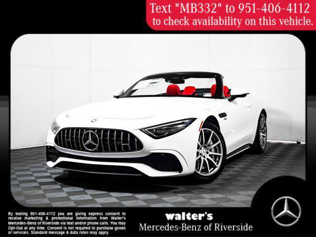 new 2025 Mercedes-Benz AMG SL 43 car, priced at $115,335