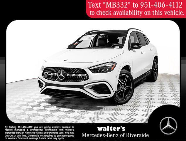 new 2025 Mercedes-Benz GLA 250 car, priced at $49,945