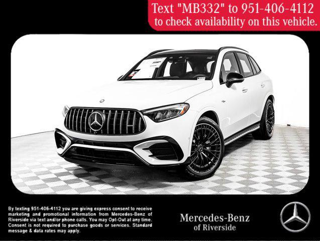 new 2025 Mercedes-Benz AMG GLC 43 car, priced at $76,440