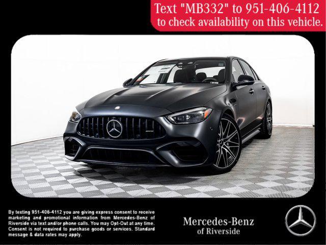 new 2025 Mercedes-Benz AMG C 63 car, priced at $101,010