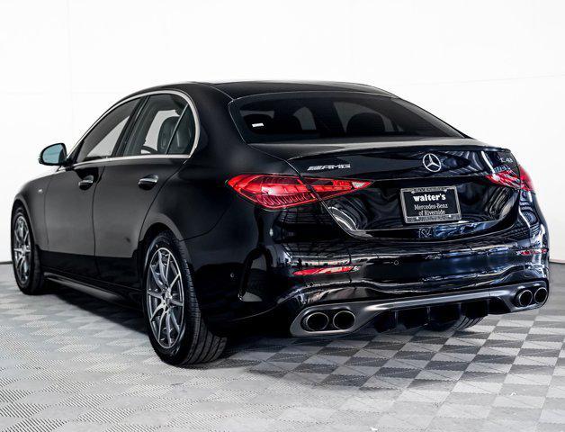 used 2023 Mercedes-Benz AMG C 43 car, priced at $49,999