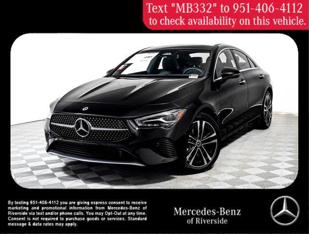 new 2025 Mercedes-Benz CLA 250 car, priced at $48,615