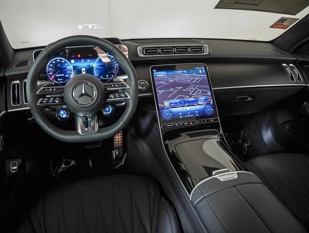 new 2025 Mercedes-Benz AMG S 63 E car, priced at $195,245