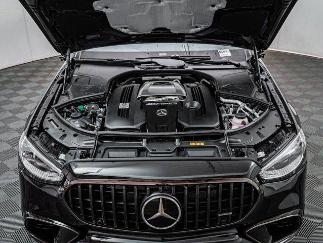 new 2025 Mercedes-Benz AMG S 63 E car, priced at $195,245