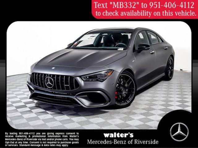 new 2025 Mercedes-Benz AMG CLA 45 car, priced at $77,620