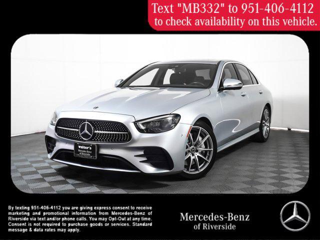 used 2021 Mercedes-Benz E-Class car, priced at $36,777