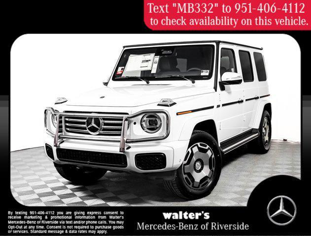 new 2025 Mercedes-Benz G-Class car, priced at $160,935