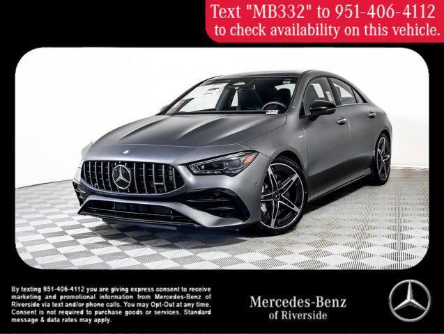 new 2025 Mercedes-Benz AMG CLA 35 car, priced at $66,095