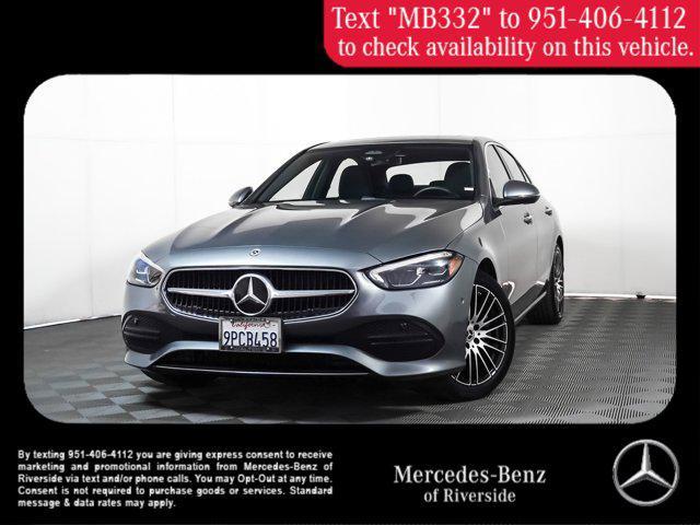 used 2025 Mercedes-Benz C-Class car, priced at $41,991