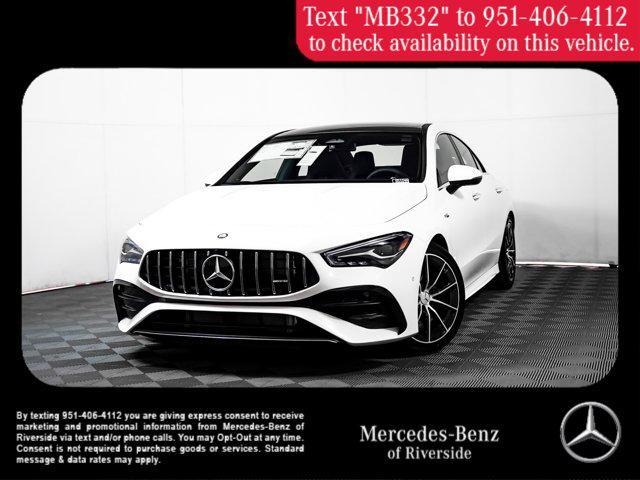 new 2025 Mercedes-Benz AMG CLA 35 car, priced at $57,285