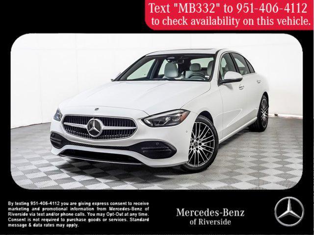 used 2023 Mercedes-Benz C-Class car, priced at $36,845